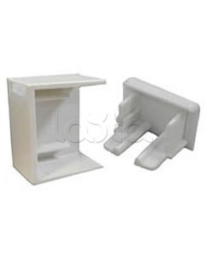 Заглушка для кабель-канала МЕХ, для сечения 40x40, огнестойкость E15-E110 Экопласт 72809-E110 в Пятигорске Аксессуары для кабель-канала Pintop.ru