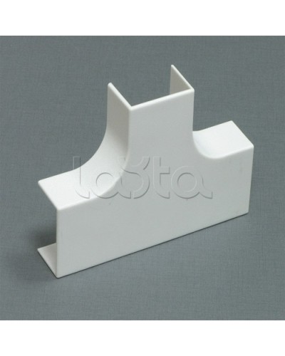 Тройник плавный стандарт TIA 60х40 мм Экопласт 76415R в Пятигорске Аксессуары для кабель-канала Pintop.ru