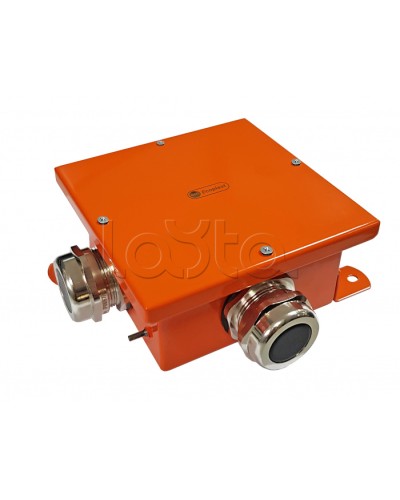 Экпласт SMB165 Коробка металл, огн. E-110,о/п 164х164х65, IP66, 5P, (1,5-4 мм2), оранж. в Пятигорске Распределительные коробки Pintop.ru