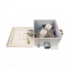 Коробка монтажная огнестойкая Гефест КМ-О (2к)-IP66-120х120, восемь вводов