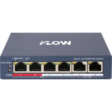 Коммутатор с PoE iFlow F-SW-EM206POE-VM