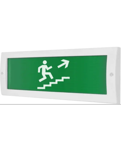 Табло М-12 Человек по лестнице вправо вверх(ИП Раченков А.В.) в Пятигорске Оповещатели Pintop.ru