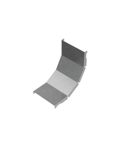 Крышка внутреннего вертикального угла 90 гр. 100 мм ПЛЮС INOX304 КМ-Профиль (KNLplus90-100 INOX304) в Пятигорске Аксессуары для лотков Pintop.ru