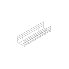 Проволочный лоток 100х400х5,0 L3000 мм КМ-Профиль (PL100-400-5-3000)