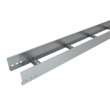 Лоток лестничный 100х150х1,2 L2500 мм КМ-Профиль (LL100-150-1.2-2500)