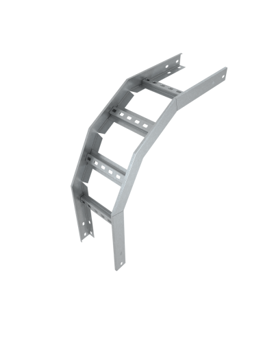 Угол лестничный вертикальный внешний 90 гр. 80х400х1,2 мм Быстрый монтаж HD85 КМ-профиль (LVLS90-80-400-1.2 HD85) в Пятигорске Аксессуары для лотков Pintop.ru