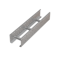 Лоток лестничный 150х400х1,5 L2500 мм N КМ-профиль (LL150-400-1.5-2500 N)