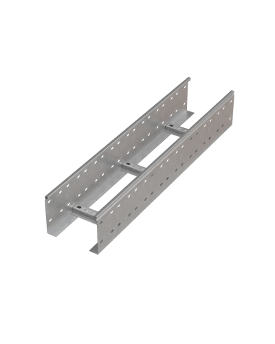 Лоток лестничный 150х400х1,2 L2500 мм HD N КМ-профиль (LL150-400-1.2-2500 HD N) в Пятигорске Кабельные лотки Pintop.ru