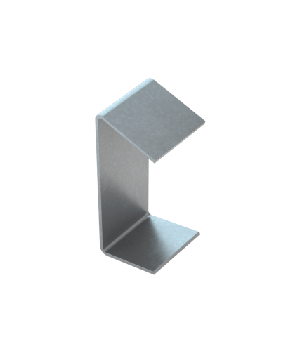 Распорка для швеллера 50х50х4,0 мм (под основание 120 мм) HD КМ-профиль (RP41-114-2.5 HD) в Пятигорске Аксессуары для лотков Pintop.ru