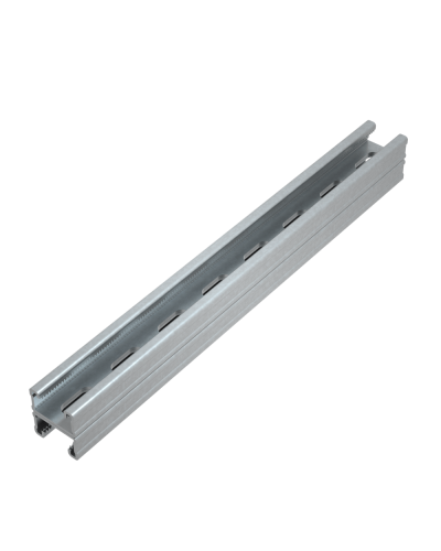 Страт-профиль двойной 41х21 L450 мм s:1,5 HD КМ-Профиль (2STP41-21-450 HD) в Пятигорске Аксессуары для лотков Pintop.ru