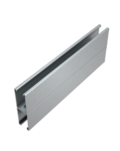 Страт-профиль двойной 41х72 L5500 мм s:1,5 HD85 КМ-профиль (2STP41-72-5500 HD85) в Пятигорске Аксессуары для лотков Pintop.ru