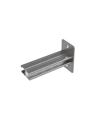 Страт-консоль двойная усиленная развернутая 41х41 L200 s:2,5 мм КМ-профиль (2KSSUR41-200) в Пятигорске Аксессуары для лотков Pintop.ru