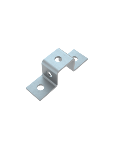 Прямоугольная скоба для страт-профиля 41х41 мм КМ-Профиль (PS41-41) в Пятигорске Держатели, клипсы, скобы Pintop.ru