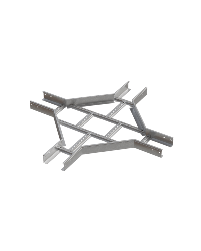 Х-разветвитель лестничный 80х300х1,2 мм HD N КМ-профиль (LXD80-300-1.2 HD N) в Пятигорске Аксессуары для лотков Pintop.ru