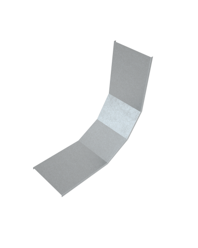 Крышка лестничного вертикального внутреннего угла 90 гр. 600 мм HD85 КМ-профиль (KLNL90-600 HD85) в Пятигорске Аксессуары для лотков Pintop.ru