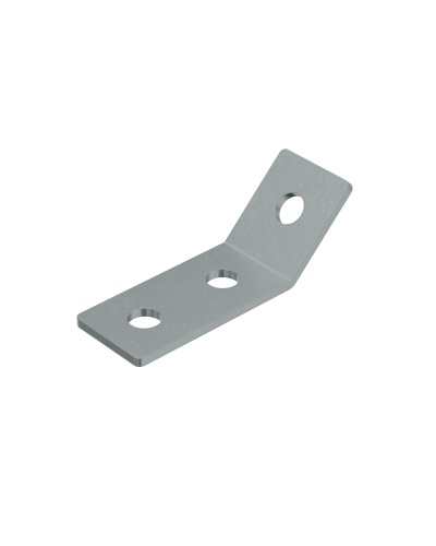 Уголок 45 гр. (3 отверстия) HD85 КМ-профиль (USG45-3 HD85) в Пятигорске Аксессуары для лотков Pintop.ru