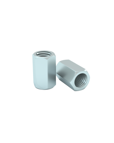 Гайка соединительная М12 DIN 6334 (упак. 20 шт) КМ-Профиль (MS12) в Пятигорске Крепеж Pintop.ru