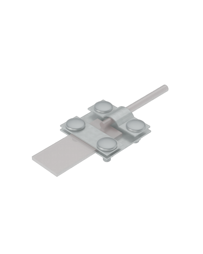 Контрольный соединитель полоса до 40 мм пруток Ø 5-10 мм HD КМ-Профиль (KS-B40-D5-10 HD) в Пятигорске Монтажные материалы Pintop.ru