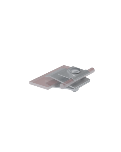 Фальцевый держатель H60 мм для прутка Ø 5-10 мм HD КМ-Профиль (FD-H60-D5-10 HD) в Пятигорске Монтажные материалы Pintop.ru