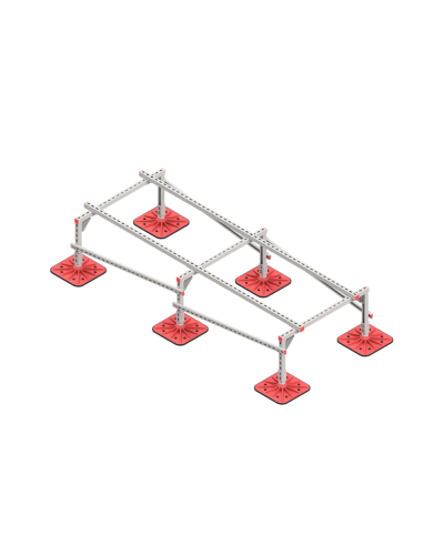 Опорная конструкция для установки оборудования TECHNORAPTOR FOOT 1000х2500 HD КМ-профиль (KM-TR-F-SSEI-1000-2500 HD) в Пятигорске Системы видеонаблюдения Pintop.ru