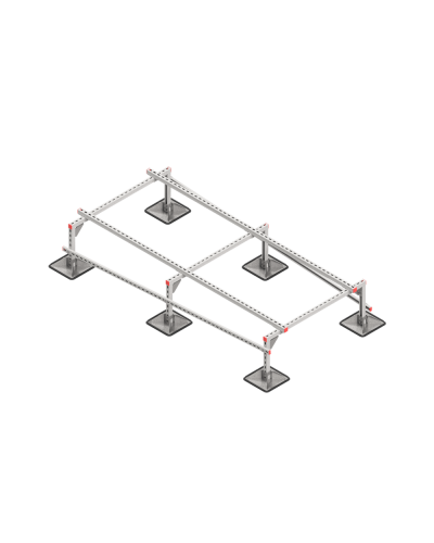 Опорная конструкция для установки оборудования TECHNORAPTOR STEELFOOT 1200х2500 HD КМ-профиль (KM-TR-STF-SSEI-1200-2500 HD) в Пятигорске Системы видеонаблюдения Pintop.ru