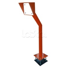 Стойка для считывателя Аякс 170х180 мм, оранжевая, Базовая, наклонная