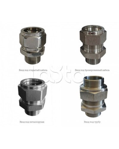 Металлические кабельные вводы Магнито-контакт Ех МКВМ М75 (К, В) 1Ex d IIС Gb/PB Ex d I Mb или Ex tb IIIС Db или 0Ex ia IIC Ga или 1Ex e IIС в Пятигорске Аксессуары для кабель-канала Pintop.ru