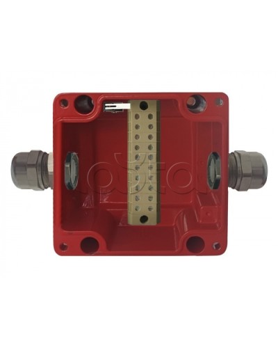 Коробка соединительная Магнито-контакт МКС 2ВК «МОРОЗ» цвет красный, с датчиком вскрытия корпуса (тампером), IP66/IP68 в Пятигорске Распределительные коробки Pintop.ru