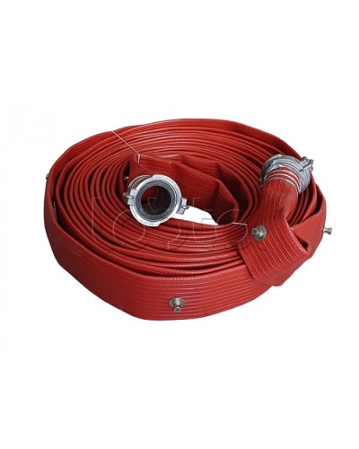 Магнито-Контакт Рукав пожарный перфорированный с дюзами РПМ(Д)-65-1,6-ИМ-УХЛ1 с головками ГР-65 ал, для создания водяных завес в Пятигорске Пожарные рукава Pintop.ru