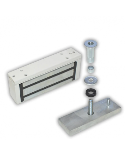 Олевс М1-200 белый (с планкой) в Пятигорске Электромагнитные замки Pintop.ru