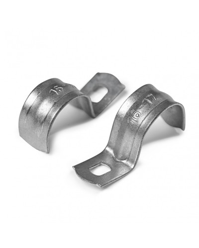 Скоба металлическая однолапковая 14-15 мм (100 шт/уп) ПожТехКабель (850-003) в Пятигорске Держатели, клипсы, скобы Pintop.ru