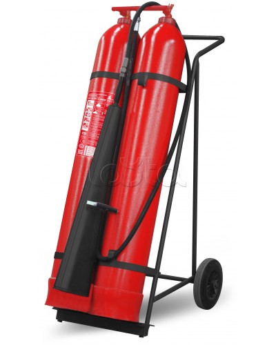 Огнетушитель ПОЖТЕХНИКА ОУ-50 Морской ИНЕЙ (144В, до 10 000V) 2х40л. (баллона по ГОСТ 949, раструб=1м) в Пятигорске Огнетушители Pintop.ru