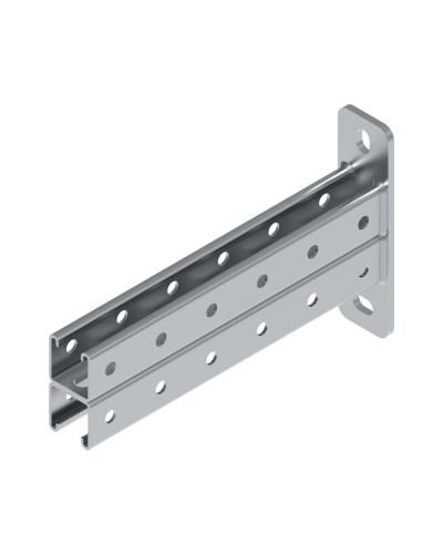 Консоль STRUT двойная КССД-41х41х550 (2,5мм) Промрукав (PR08.22766) в Пятигорске Аксессуары для лотков Pintop.ru