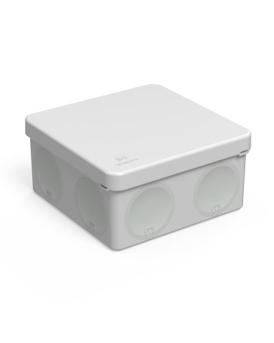 Коробка распред. 60-0300м двухкомп. безгалогенная (HF) 100х100х50 (8шт/уп) Промрукав (60-0300м) в Пятигорске Распределительные коробки Pintop.ru