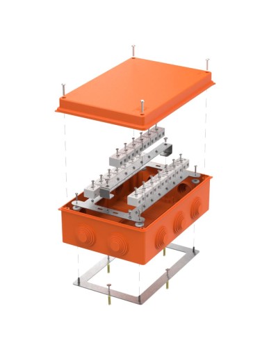 Коробка огнест. для о/п 40-0330-FR10.0-40 Е15-Е120 RAL2004 260х175х90 (7 шт/кор) Промрукав (40-0330-FR10.0-40) в Пятигорске Распределительные коробки Pintop.ru