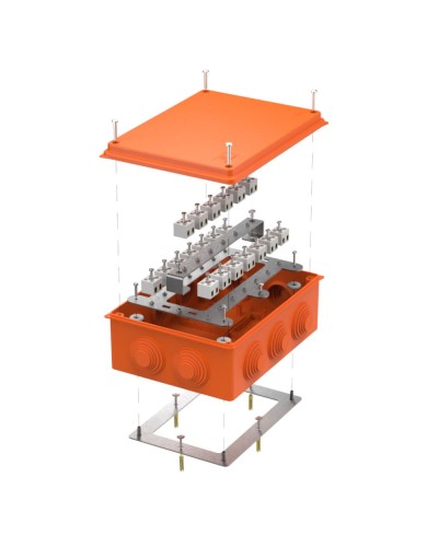 Коробка огнест. для о/п 40-0320-FR2.5-40 Е15-Е120 RAL2004 200х150х75 (5 шт/кор) Промрукав (40-0320-FR2.5-40) в Пятигорске Распределительные коробки Pintop.ru