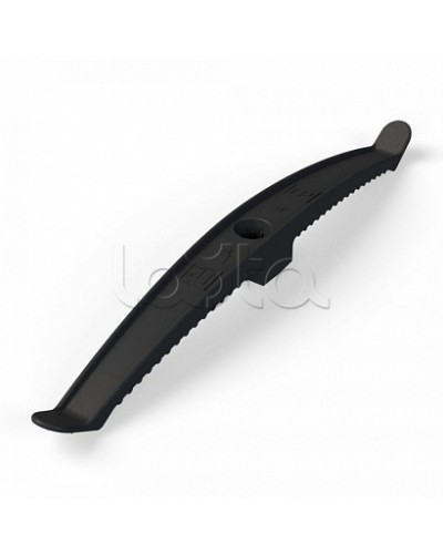 Держатель кабеля двусторонний для прямого монтажа черный (20шт/120шт уп/кор) Промрукав (PR13.0383) в Пятигорске Монтажные материалы Pintop.ru