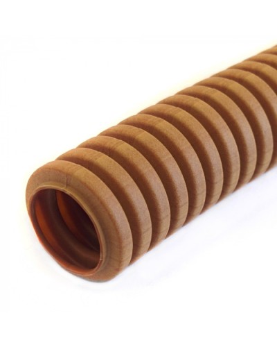 Труба гофрированная ПВХ легкая 350 Н бук с/з д16 (10 м/уп) Промрукав (PR01.0036) в Пятигорске Труба гофрированная Pintop.ru