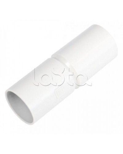 Патрубок-муфта белая д50 (12шт/144шт уп/кор) Промрукав (PR.01750б) в Пятигорске Повороты, муфты, тройники Pintop.ru