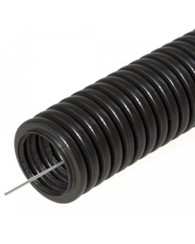 Труба гофрированная ПНД безгалогенная (HF) черная с/з д20 (100м/4800м уп/пал) Строитель Промрукав (PR.022051) в Пятигорске Труба гофрированная Pintop.ru