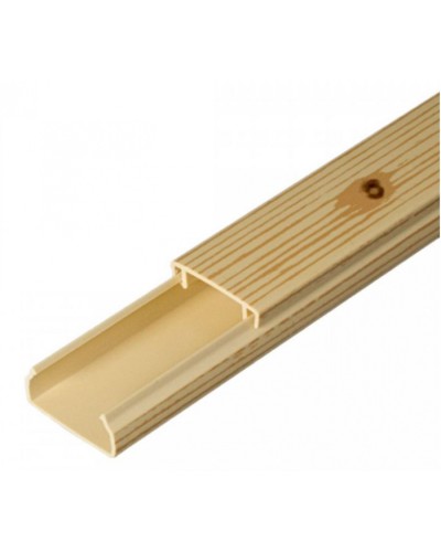 Кабель-канал сосна 2-й замок 20х10 (180м/уп) Промрукав (PR.025436) в Пятигорске Кабель-канал Pintop.ru