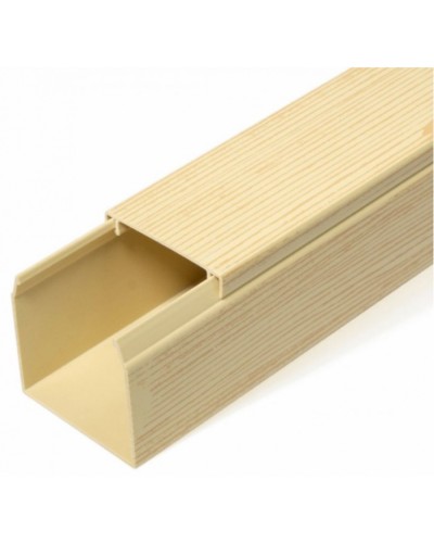 Кабель-канал сосна 2-й замок 40х40 (60м/уп) Промрукав (PR.025448) в Пятигорске Кабель-канал Pintop.ru