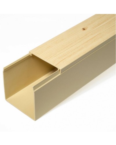 Кабель-канал сосна 2-й замок 60х60 (24м/уп) Промрукав (PR.025450) в Пятигорске Кабель-канал Pintop.ru