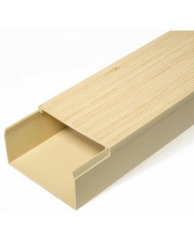 Кабель-канал сосна 2-й замок 80х40 (30м/уп) Промрукав (PR.025451) в Пятигорске Кабель-канал Pintop.ru