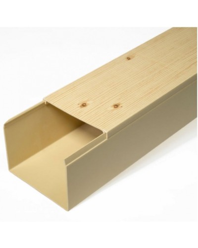 Кабель-канал сосна 2-й замок 80х60 (18м/уп) Промрукав (PR.025452) в Пятигорске Кабель-канал Pintop.ru