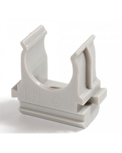 Крепёж-клипса для труб Полистирол д25 (100шт/1000шт уп/кор) Промрукав (PR.02725) в Пятигорске Держатели, клипсы, скобы Pintop.ru