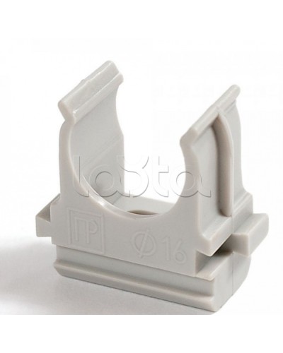 Крепеж-клипса для труб Полистирол д32 (10шт/500шт уп/кор) Промрукав (PR.02732м) в Пятигорске Держатели, клипсы, скобы Pintop.ru