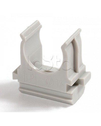 Крепеж-клипса для труб Полистирол д40 (10шт/300шт уп/кор) Промрукав (PR.02740м) в Пятигорске Держатели, клипсы, скобы Pintop.ru