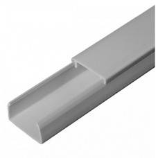 Кабель-канал серый RAL 7035 2-й замок в п/э 25х16 (80м/уп) Промрукав (PR03.0072)