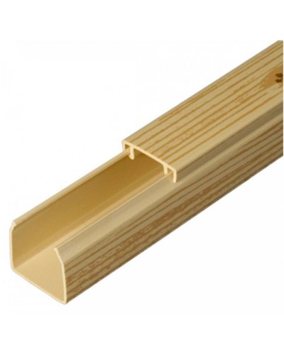 Кабель-канал сосна 2-й замок в п/э 16х16 (84 м/уп) Промрукав (PR03.0180) в Пятигорске Кабель-канал Pintop.ru